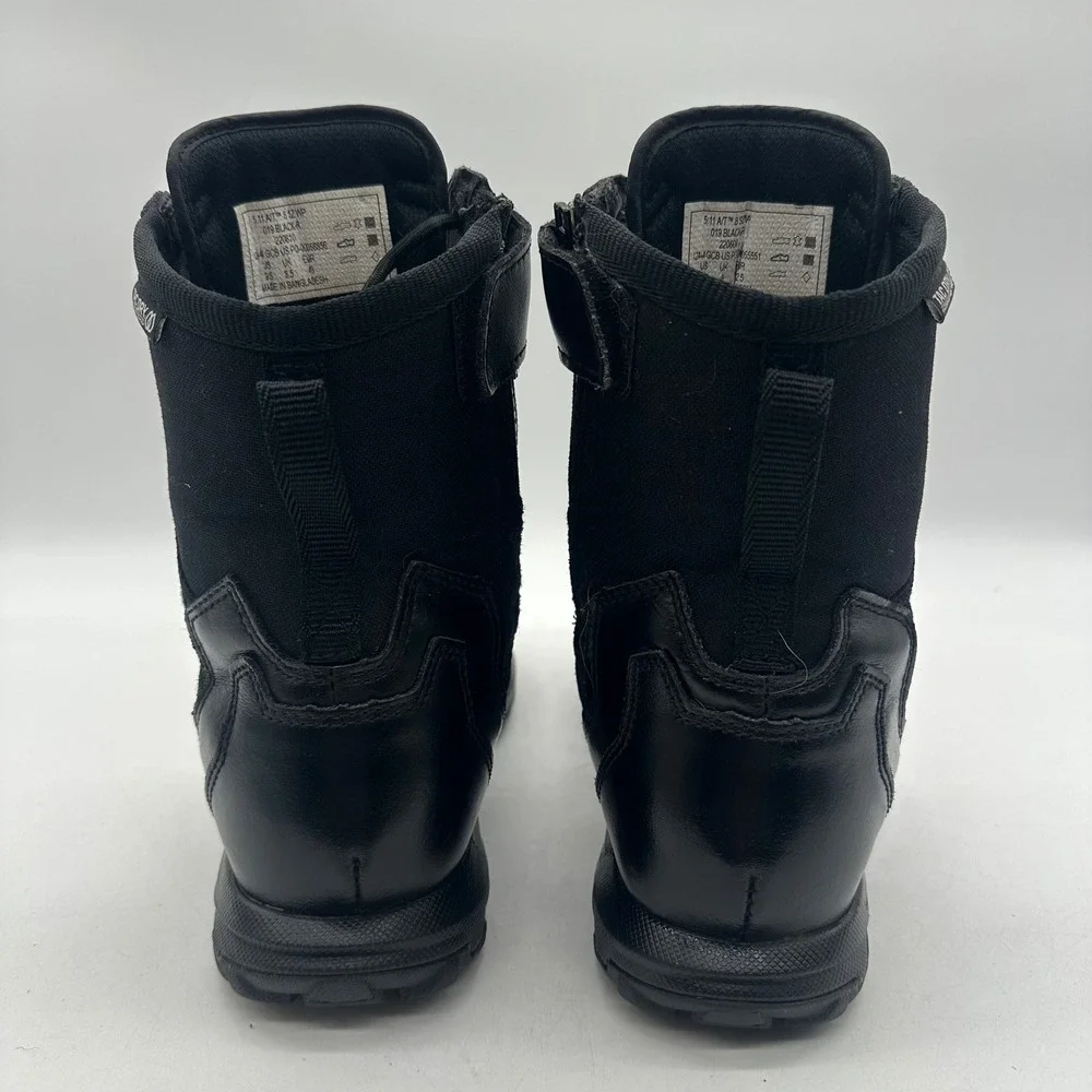 5.11 Tactical 12444 GCB Mens Size 9 A/T 8 SZ WP Waterproof‎ Side Zip Black Boots